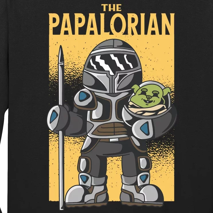 The Papalorian Alien Father Parody Long Sleeve Shirt