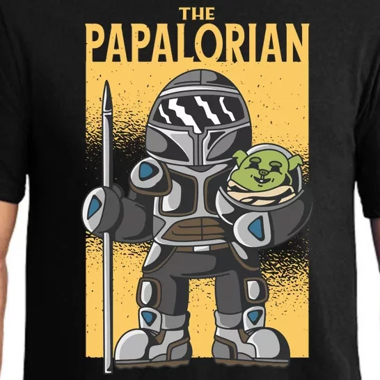 The Papalorian Alien Father Parody Pajama Set