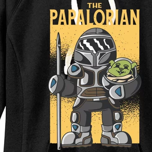 The Papalorian Alien Father Parody Women's Fleece Hoodie