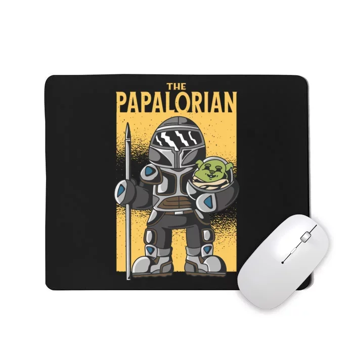 The Papalorian Alien Father Parody Mousepad