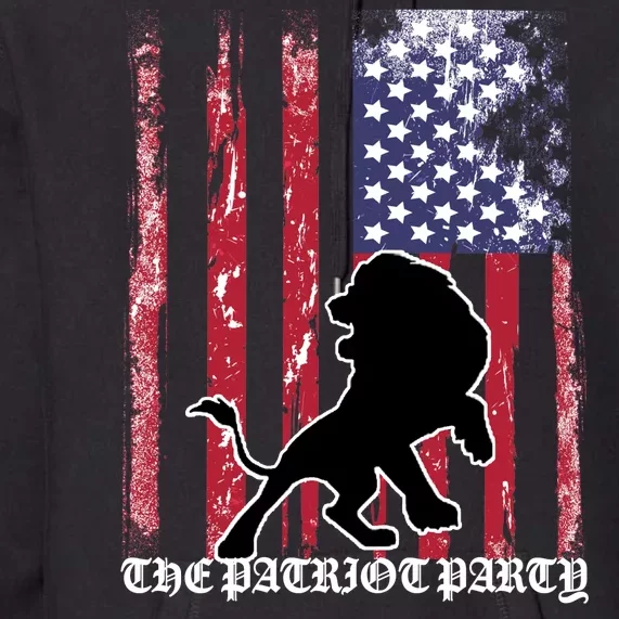 The Patriot Party USA Flag Premium Hoodie