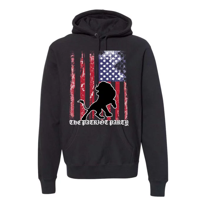 The Patriot Party USA Flag Premium Hoodie