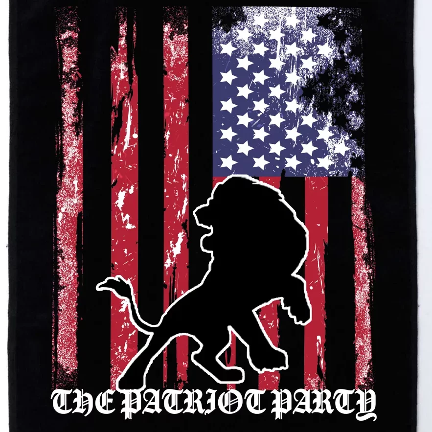 The Patriot Party USA Flag Platinum Collection Golf Towel