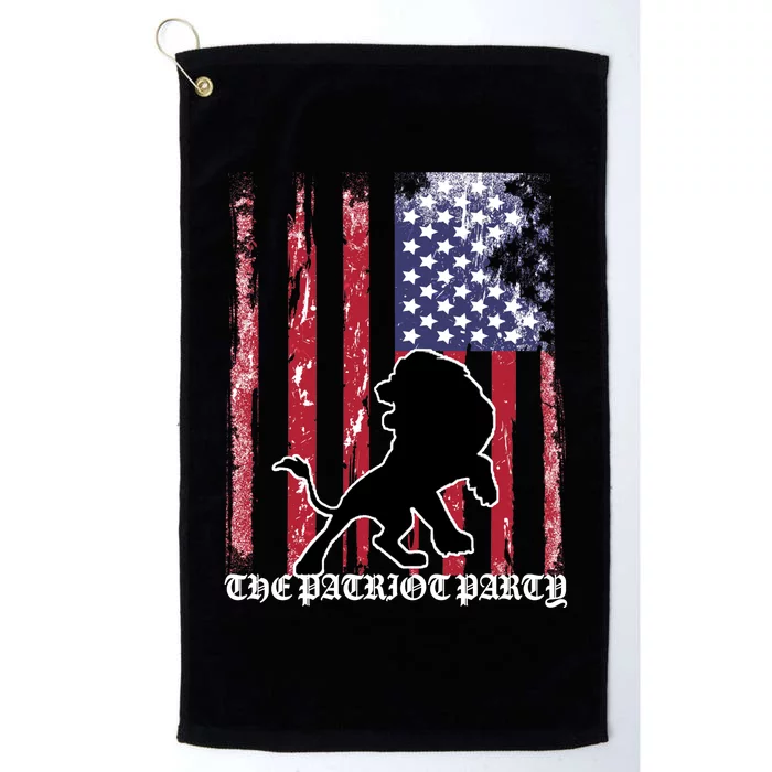 The Patriot Party USA Flag Platinum Collection Golf Towel