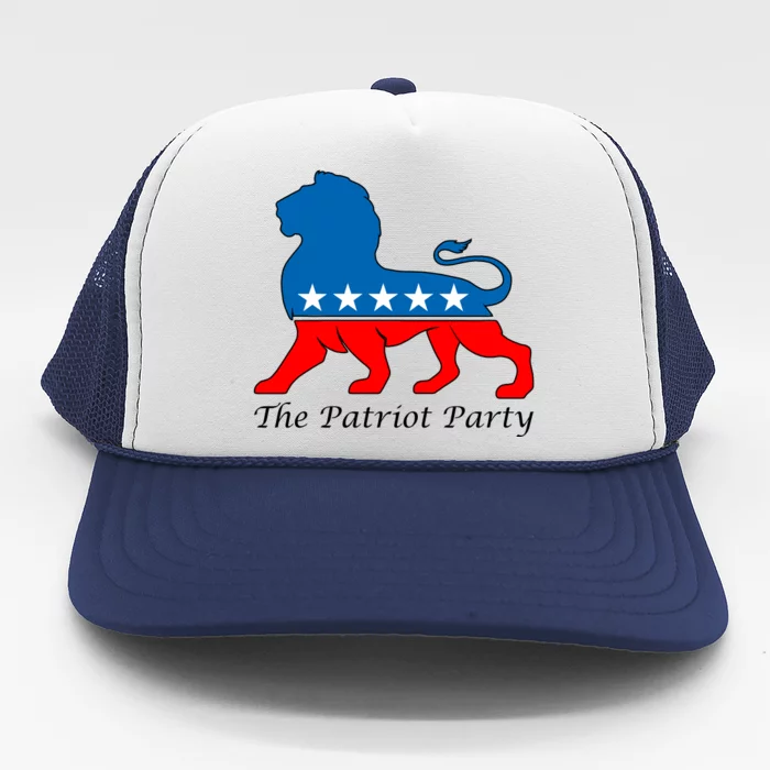 The Patriot Party USA United States of America Trucker Hat