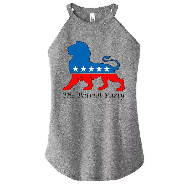 The Patriot Party USA United States of America Women’s Perfect Tri Rocker Tank