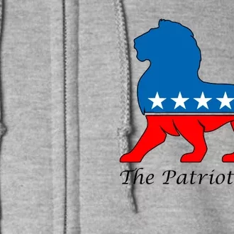 The Patriot Party USA United States of America Full Zip Hoodie