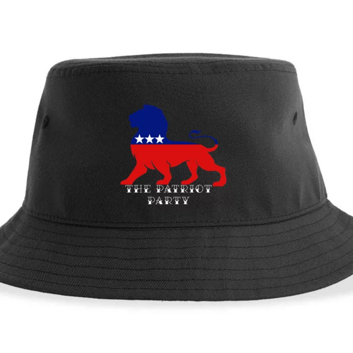 The Patriotic Party Sustainable Bucket Hat