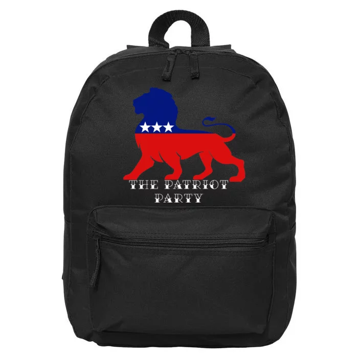 The Patriotic Party 16 in Basic Backpack