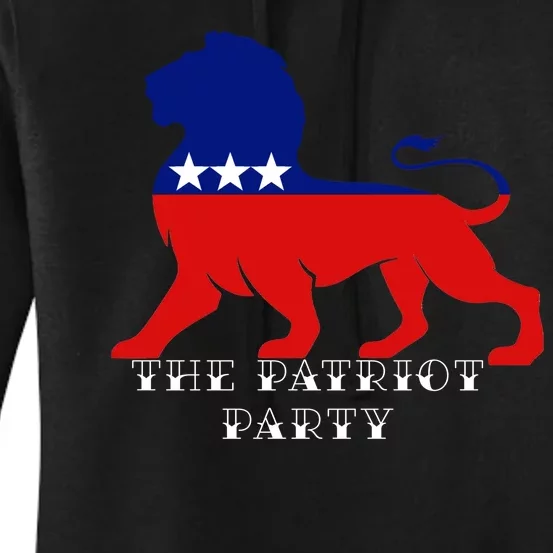 The Patriotic Party Women's Pullover Hoodie