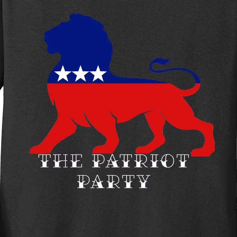 The Patriotic Party Kids Long Sleeve Shirt