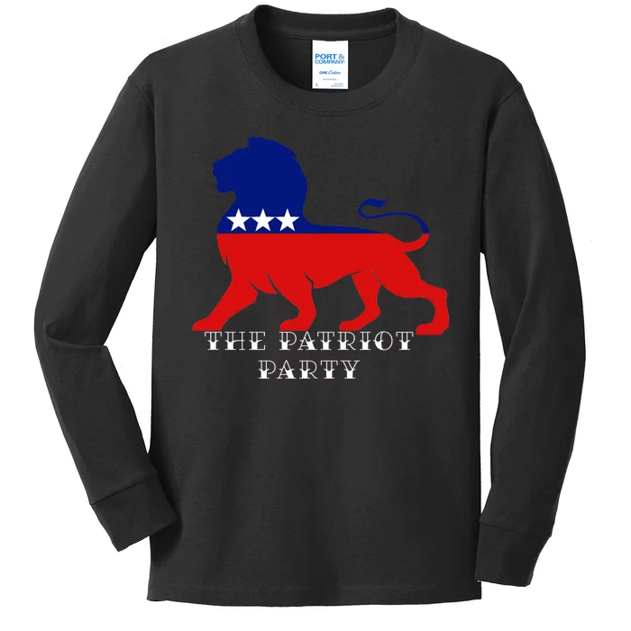 The Patriotic Party Kids Long Sleeve Shirt