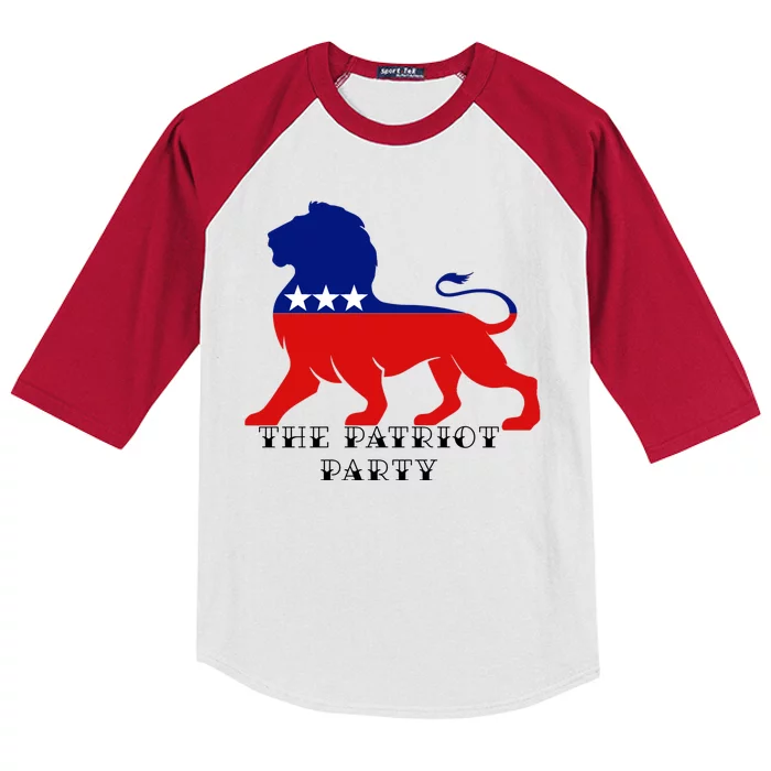 The Patriotic Party Kids Colorblock Raglan Jersey