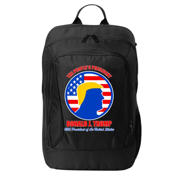 The People's President Donald Trump USA Logo City Backpack