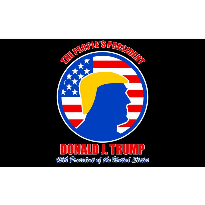 The People's President Donald Trump USA Logo Bumper Sticker