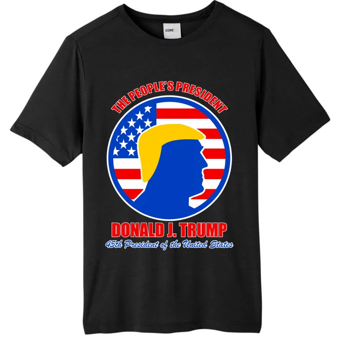 The People's President Donald Trump USA Logo ChromaSoft Performance T-Shirt