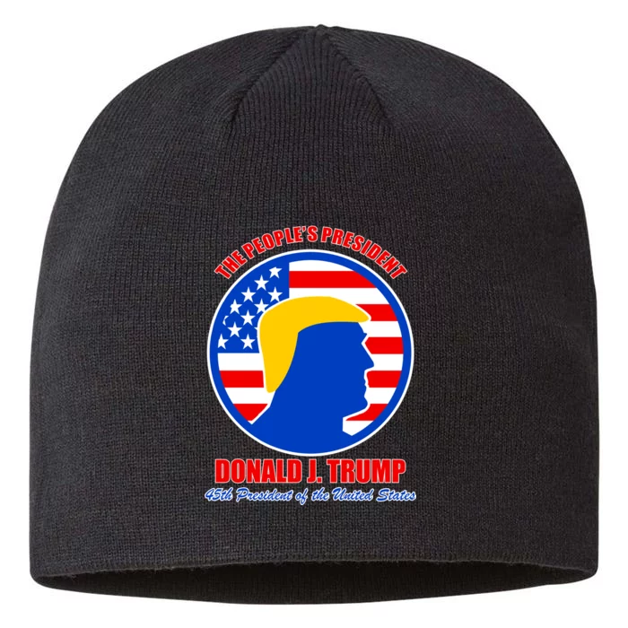 The People's President Donald Trump USA Logo 8 1/2in Sustainable Knit Beanie