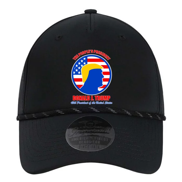 The People's President Donald Trump USA Logo Performance The Dyno Cap