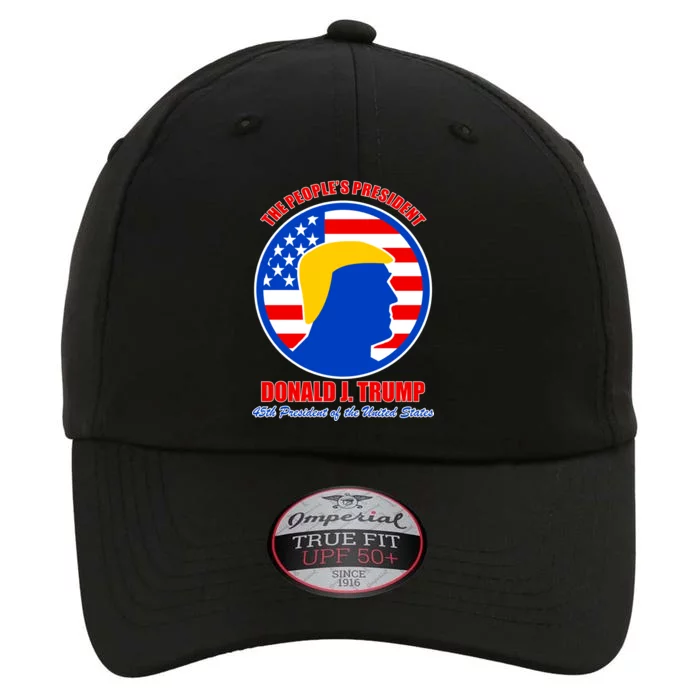 The People's President Donald Trump USA Logo The Original Performance Cap