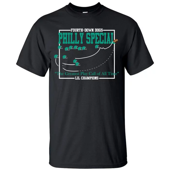 The Philly Special Greatest Play Call of All Time Philadelphia Tall T-Shirt