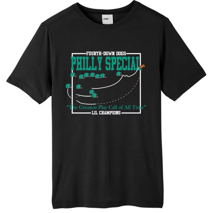 The Philly Special Greatest Play Call of All Time Philadelphia ChromaSoft Performance T-Shirt