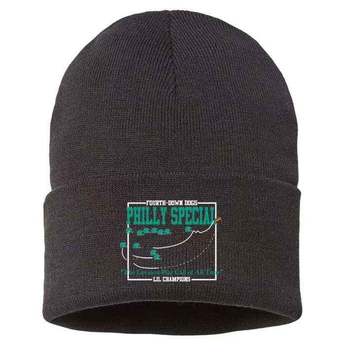 The Philly Special Greatest Play Call of All Time Philadelphia Sustainable Knit Beanie