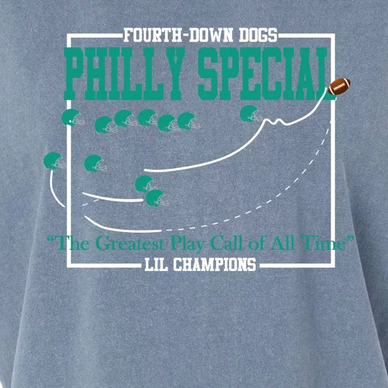 The Philly Special Greatest Play Call of All Time Philadelphia Garment-Dyed Women's Muscle Tee