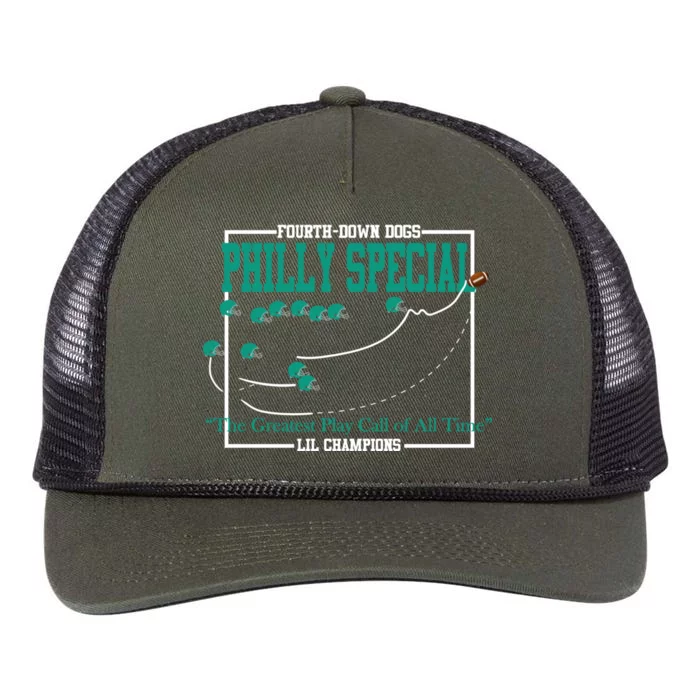 The Philly Special Greatest Play Call of All Time Philadelphia Retro Rope Trucker Hat Cap