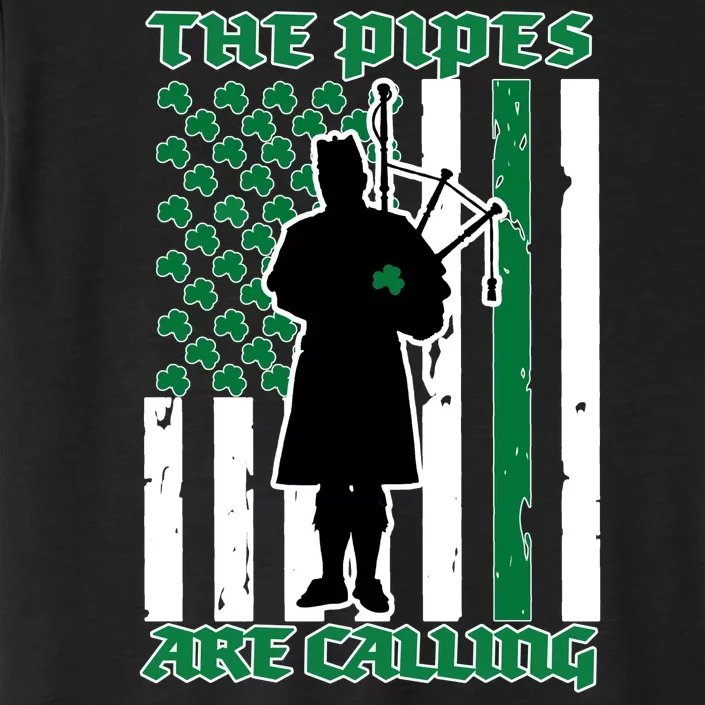 The Piped Are Call St Pattys Day Irish Flag ChromaSoft Performance T-Shirt