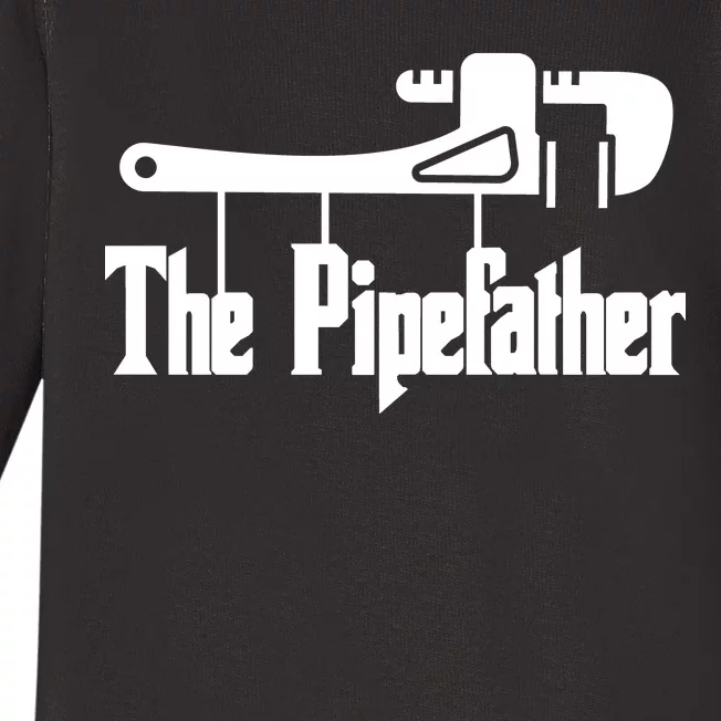 The Pipefather Baby Long Sleeve Bodysuit