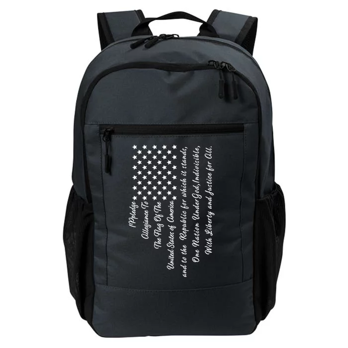 The Pledge of Allegiance American Flag Daily Commute Backpack