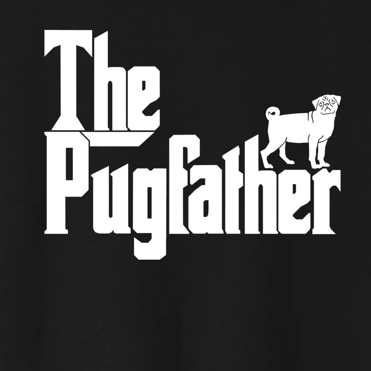 The Pugfather Women's Crop Top Tee