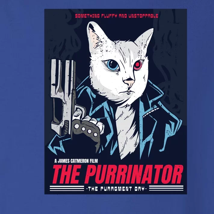 The Purrinator Film Toddler Long Sleeve Shirt