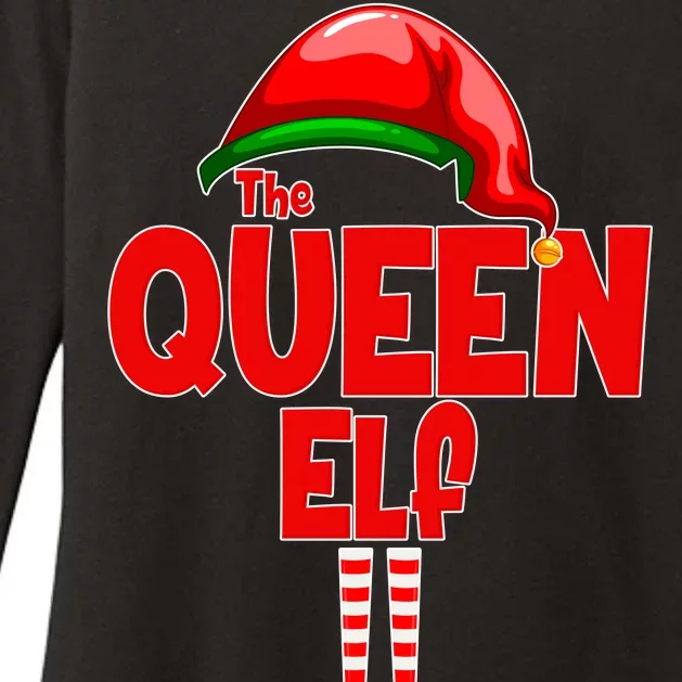 The Queen Elf Christmas Womens CVC Long Sleeve Shirt