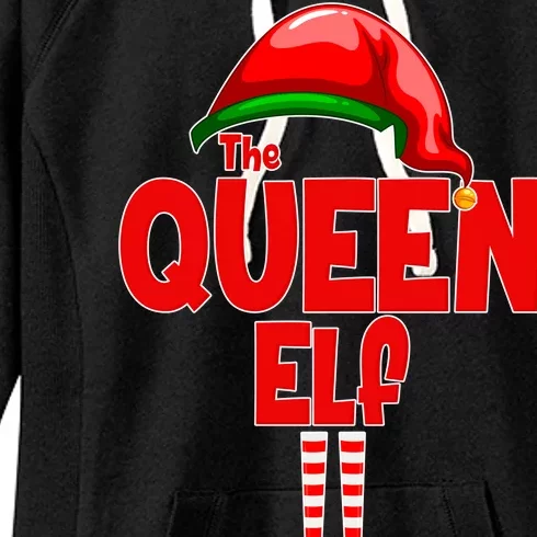 The Queen Elf Christmas Women's Fleece Hoodie