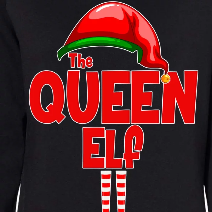 The Queen Elf Christmas Womens California Wash Sweatshirt