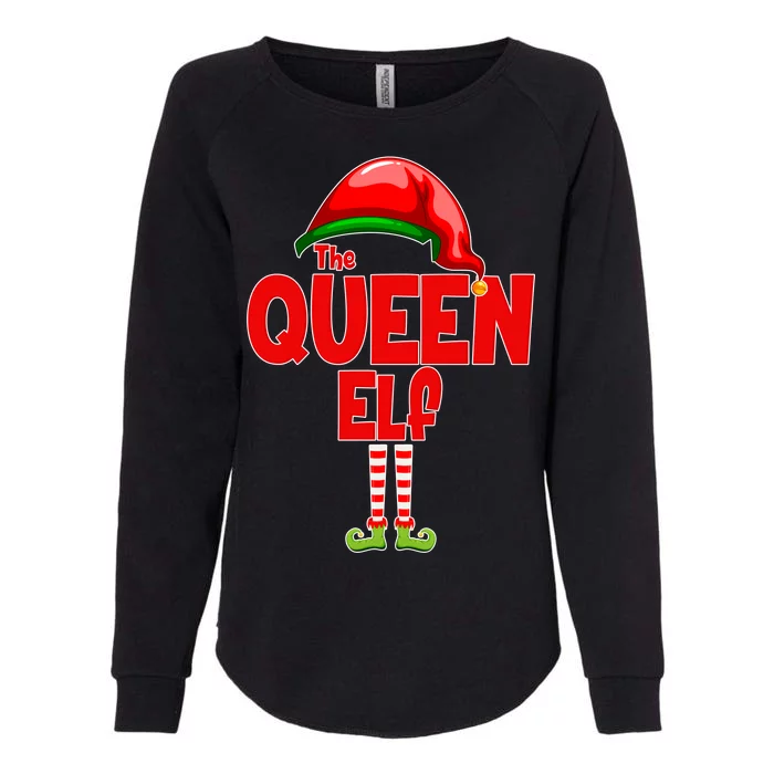 The Queen Elf Christmas Womens California Wash Sweatshirt