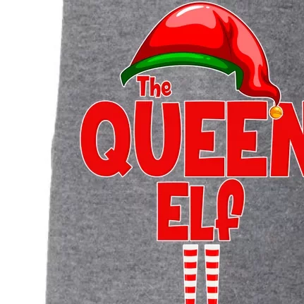 The Queen Elf Christmas Doggie 3-End Fleece Hoodie