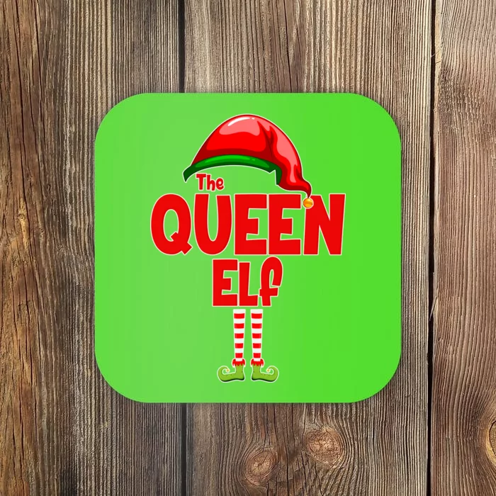 The Queen Elf Christmas Coaster