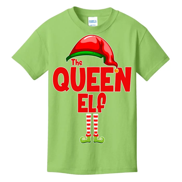 The Queen Elf Christmas Kids T-Shirt