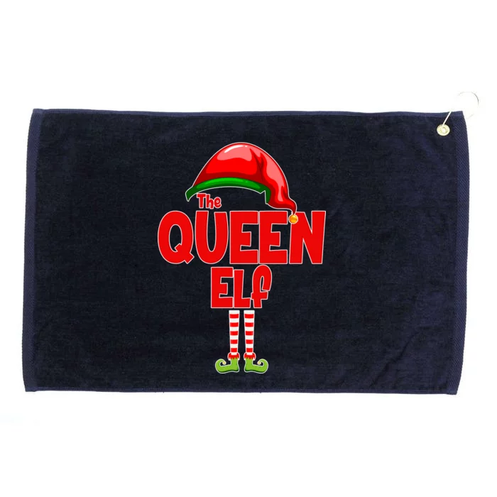 The Queen Elf Christmas Grommeted Golf Towel