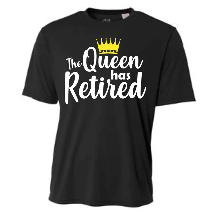 The Queen Has Retired Cooling Performance Crew T-Shirt