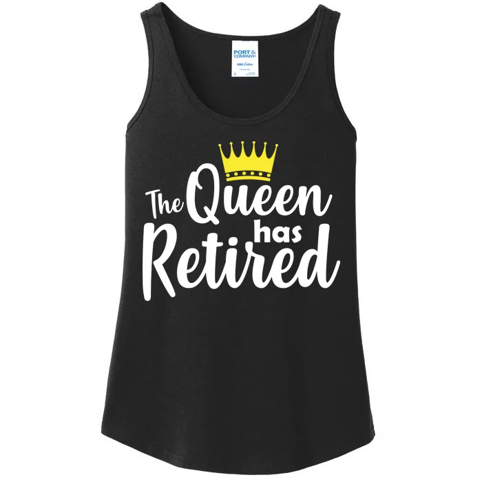 The Queen Has Retired Ladies Essential Tank