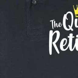 The Queen Has Retired Softstyle Adult Sport Polo