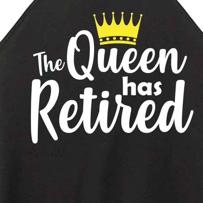 The Queen Has Retired Women’s Perfect Tri Rocker Tank