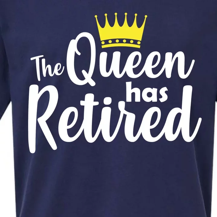 The Queen Has Retired Sueded Cloud Jersey T-Shirt