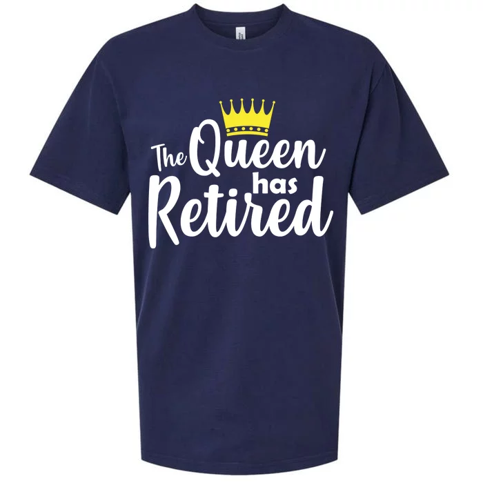 The Queen Has Retired Sueded Cloud Jersey T-Shirt