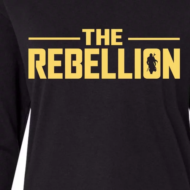 The Rebellion Womens Cotton Relaxed Long Sleeve T-Shirt