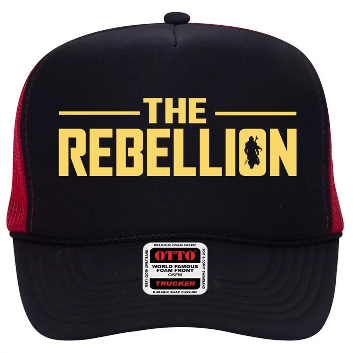 The Rebellion High Crown Mesh Trucker Hat