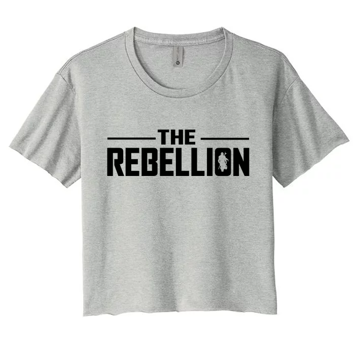 The Rebellion Women's Crop Top Tee